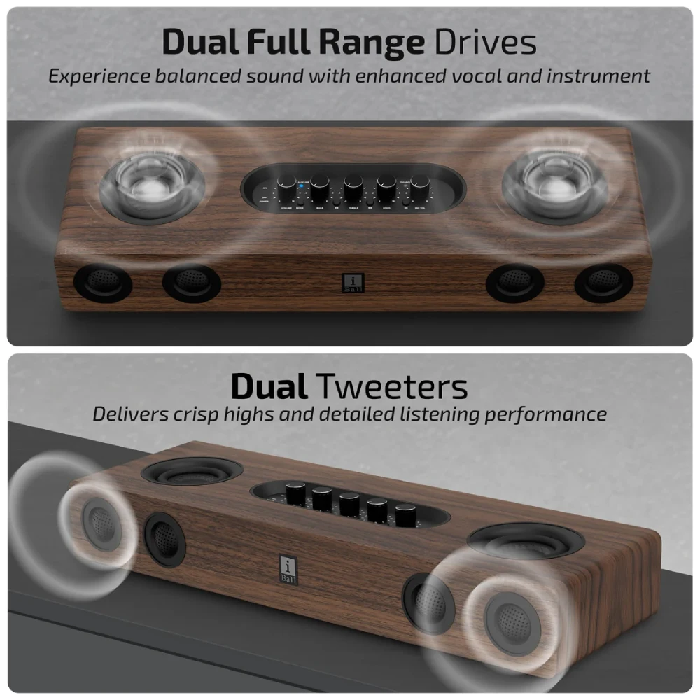 Iball Bluetooth Sound Bar Speaker (Cinebar-140) 100w view 4